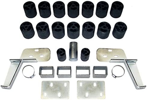Performance Accessories, Chevrolet/GMC Silverado/ Sierra 1500/2500 Gas 2WD & 4WD Standard/Extended/Crew Cab 3" Body Lift Kit, Fits 1988 to 1994, PA10013, Made in USA