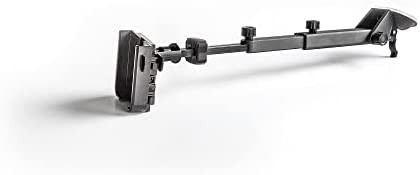 WeatherTech WindshieldFone - Adjustable Windshield Cell Phone Holder - Black Plastic Knobs