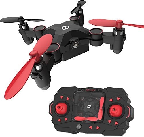 Holy Stone HS190 Foldable Mini Nano RC Drone for Kids Gift Portable Pocket Quadcopter with Altitude Hold 3D Flips and Headless Mode Easy to Fly for Beginners