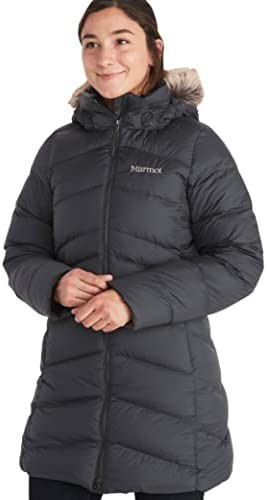 Marmot Montreal Women's Knee-Length Down Puffer Coat, Fill Power 700