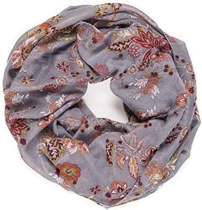 Scarfs for Women Lightweight Floral Flower Fashion Wrap Shawl Fall Winter