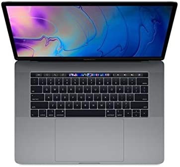 Apple MacBook Pro 15-inch w/ Touch Bar (Mid 2018), 220ppi Retina Display, 6-Core Intel Core i7, 256GB PCIe SSD, 16GB RAM, macOS 10.13, Space Gray (Renewed)