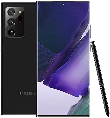 Samsung Electronics Galaxy Note 20 Ultra 5G Factory Unlocked Android Cell Phone | US Version | 128GB of Storage | Mystic Black (Renewed), SM-N986UZKAXAA