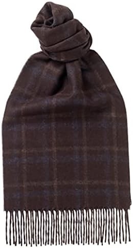100% Lambswool Scarf Plaid Ashkirk - Made In Britain by Glen Isla