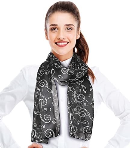 CBC Crown Women's Fashion Music Note Scarf (Various Patterns, Colors)