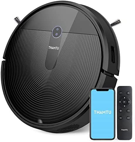 Thamtu G11 Robot Vacuum Cleaner with Smart Dynamic Navigation,2500 Pa Suction, APP Control, Robotic Vacuum for Pet Hair, Hard Floor, Medium-Pile Carpet(G11)