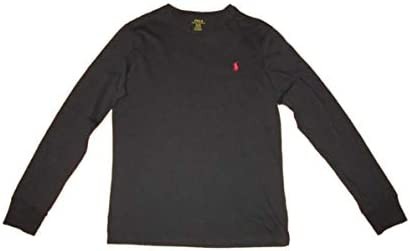 Polo Ralph Lauren Mens Long Sleeve Crew Neck Custom Slim Fit T-Shirt