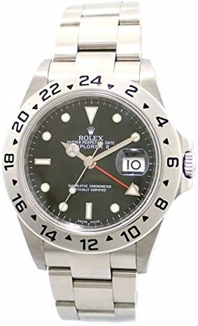 Rolex Oyster Perpetual Explorer II Steel Mens Watch 16570