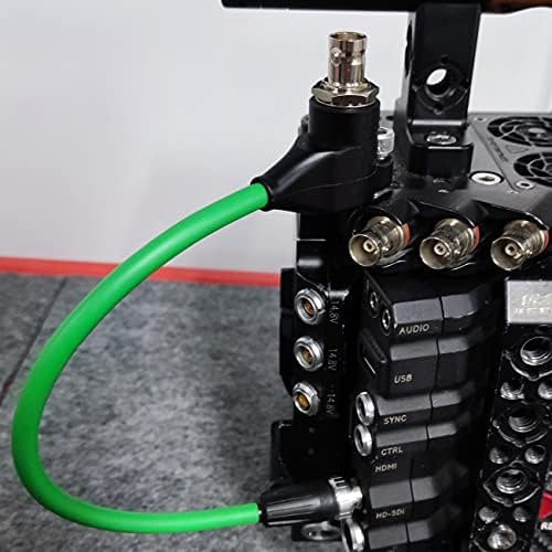 SZJELEN Video Camera SDI Protector Prevent Current Breakdown SDI Protection Device 12G BNC Male to Female Galvanic-Isolators (Green)