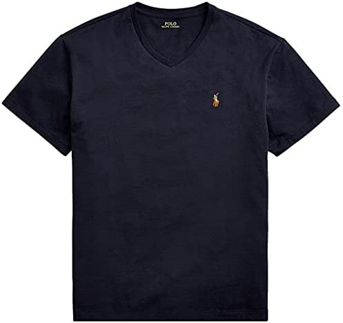 Polo Ralph Lauren Mens Big and Tall T-Shirt Jersey V-Neck T-Shirt