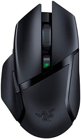 Razer Basilisk X Hyperspeed Wireless Gaming Mouse: Bluetooth & Wireless Compatible, 16K DPI Optical Sensor, 6 Programmable Buttons, 450 Hr Battery, Classic Black