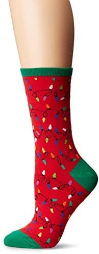 Socksmith Womens Christmas Lights
