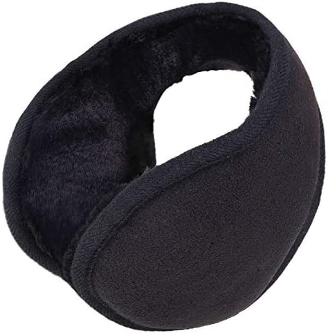 Unisex Sherpa Fleece Lined Winter Earmuffs Ear Warmers