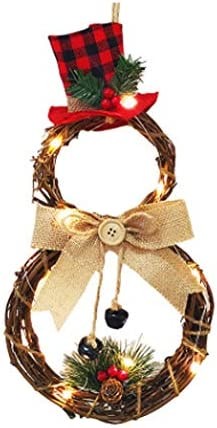 Christmas Home Decoration Wreath Pendant Spring Wreath for Indoor Front Door