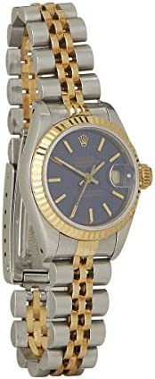 Pre-Loved Stainless Steel & 18K Yellow Gold Datejust 69173 26mm