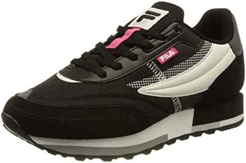 Fila Retronique 22 Wmn FFW0037-83054, Womens, Buty Sneakers, Black/Pink Peacock, 9 US