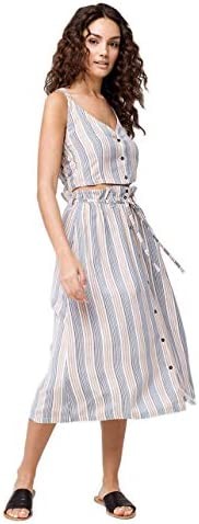 RVCA Women's Oslo High Rise Midi Skirt