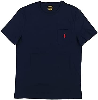 Polo Ralph Lauren Mens Custom Slim Fit Pocket Crew Tee