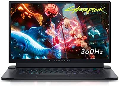 Alienware x17 R1, 17.3 inch FHD 360Hz Non-Touch Gaming Laptop - Intel Core i7-11800H, 16GB DDR4 RAM, 1TB SSD, NVIDIA GeForce RTX 3060 6GB GDDR6, Windows 10 Home - Lunar Light