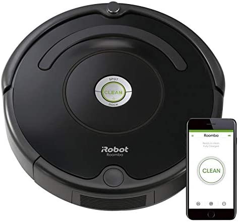 iRobot Roomba 675 Robot Vacuum-Wi-Fi Connectivity, Works with Alexa, Good for Pet Hair, Carpets, Hard Floors, Self-Charging