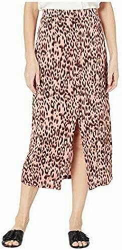 Jack Women's Spotty by Nature Printed Leopard Midi Skirt