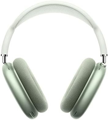Apple AirPods Max Wireless Over-Ear Headphones, Active Noise Cancelling, Transparency Mode, Personalized Spatial Audio, Dolby Atmos, Bluetooth Headphones for iPhone – Green