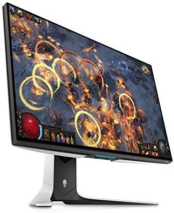 Alienware 27 Gaming Monitor - AW2721D - 240Hz, 27 Inch QHD (Quad High Definition), Fast IPS Monitor with VESA Display HDR 600, NVIDIA G-SYNC Ultimate Certification, White, XW3CK
