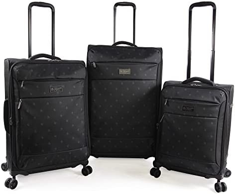 Original Penguin Original 3pc Expandable Suitcase Set with Spinner Wheels, Mini Pete, One Size