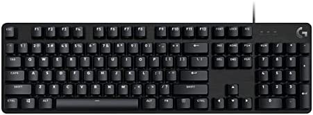 Logitech G413 SE Full-Size Mechanical Gaming Keyboard - Backlit Keyboard with Tactile Mechanical Switches, Anti-Ghosting, Compatible with Windows, macOS - Black Aluminum