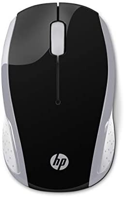 HP Wireless Mouse 200 (Black/Silver, 2HU84AA)