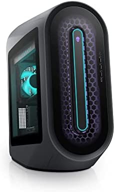 Alienware Aurora R13 Gaming Desktop - Intel Core i9 12900KF, 32GB DDR5 RAM, 1TB SSD, Nvidia GeForce RTX 3080Ti, Killer Wi-Fi 6E, Clear Panel, Liquid Cooling, Windows 11 Pro - Dark Side of The Moon