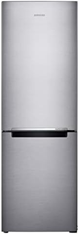 SAMSUNG 11.3 Cu Ft 24" Bottom Freezer Refrigerator, Slim Width for Small Spaces, Even Cooling, LED Lighting, Slide Shelf, RB10FSR4ESR/AA, Fingerprint Resistant Stainless Steel