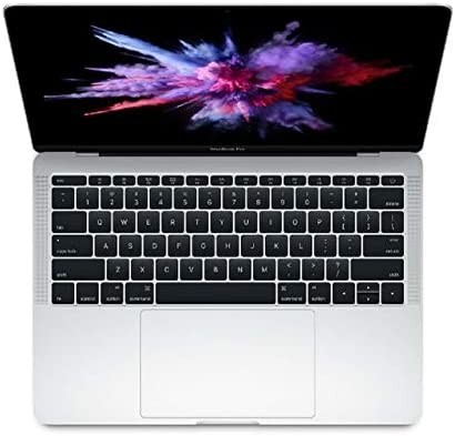 Apple MacBook Pro MPXQ2LL/A Mid-2017 13.3-inch Retina Display - Intel Core i5 2.3GHz, 4GB RAM, 128GB SSD - Silver (Renewed)