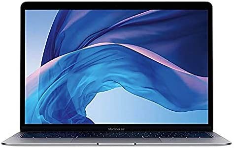 Apple 2018 13.3in MacBook Air, Mac OS, Intel Core i5, 1.6 GHz, Intel UHD Graphics 617, 256 GB, Space Gray (Renewed)
